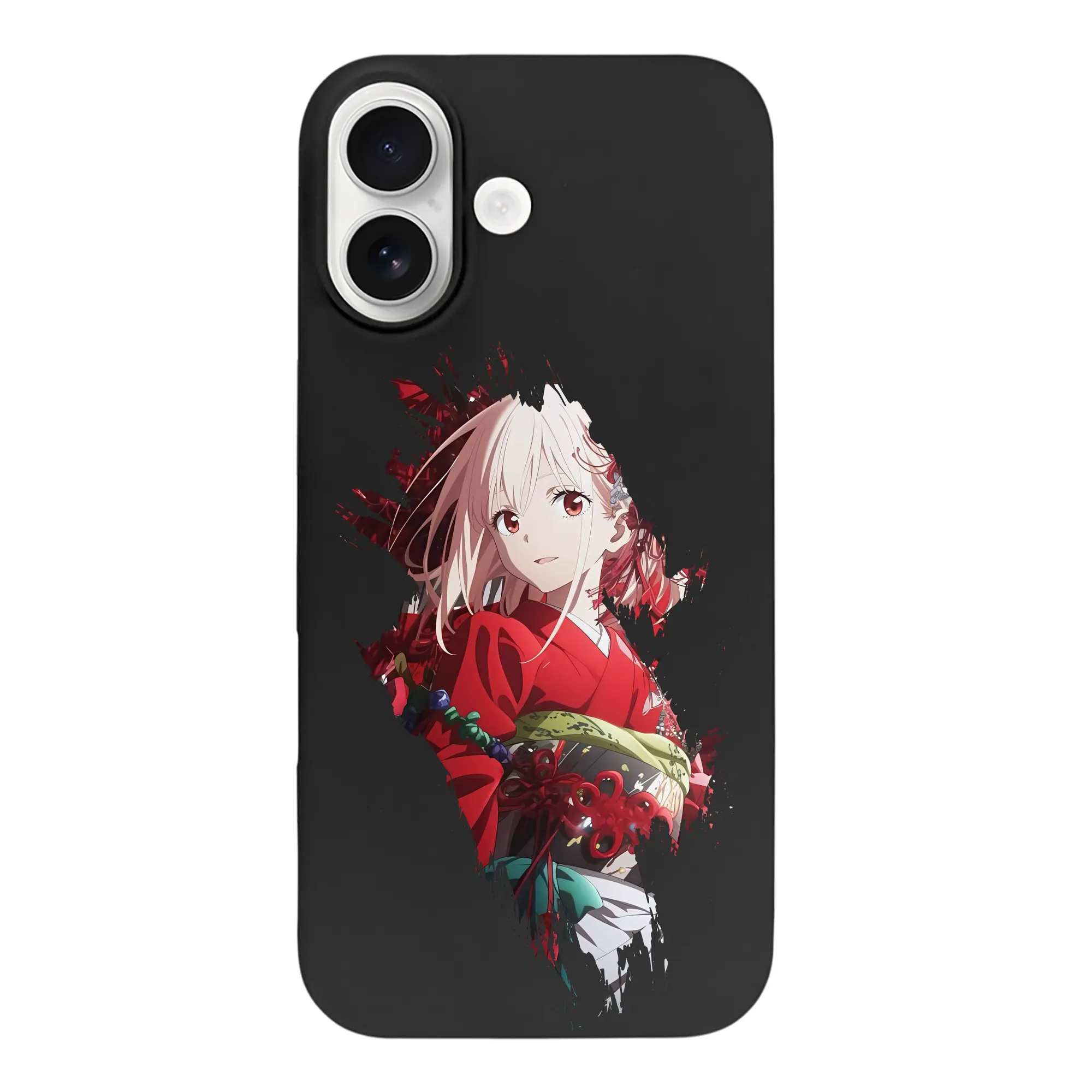 リコリス・リコイル グッズ,錦木千束 - iPhone 17 シリーズ シリコンケース 薄型 耐衝撃 指紋防止 ソフトタッチカバー 精密フィット 傷防止 保護ケース iPhone 17/17 Air/17 Pro/17 Pro Max 対応